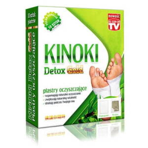 AURA HERBALS KINOKI Detox Gold Cleansing Patches (10 pcs.) - Nuvalia