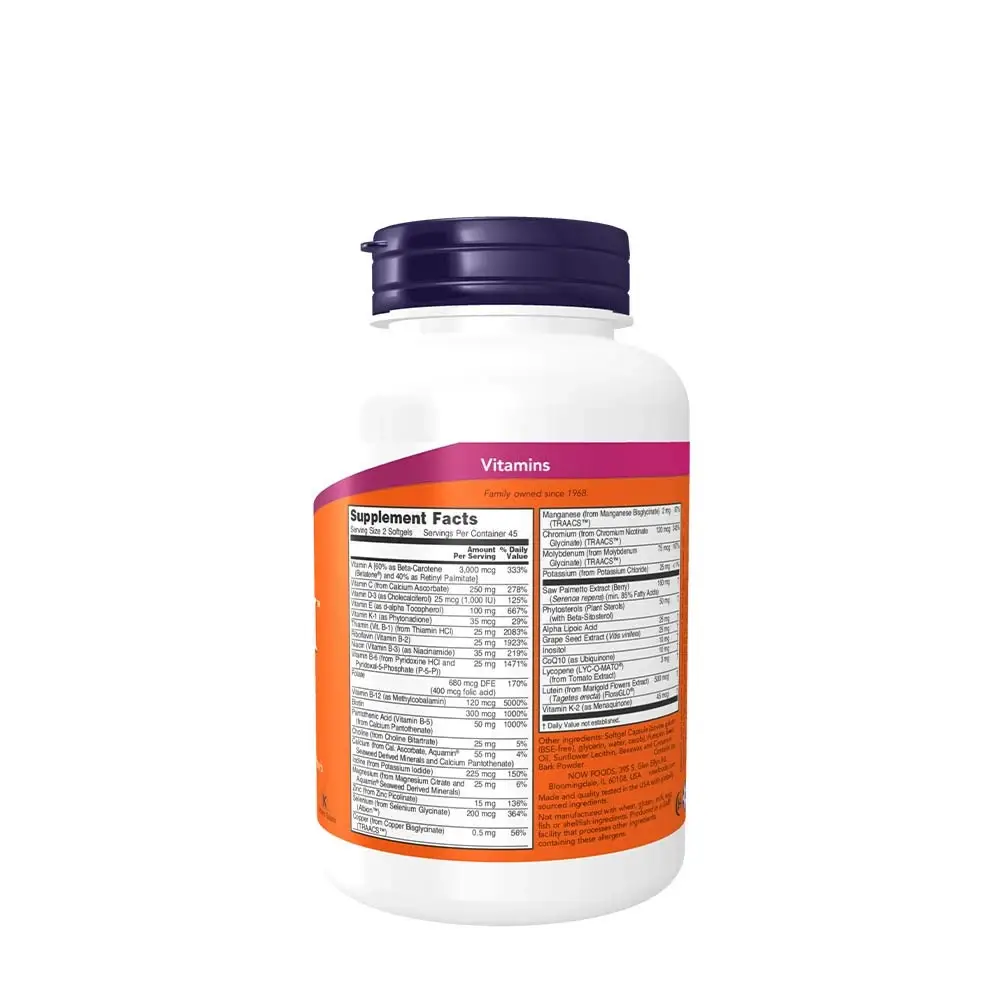 Adam™ Férfiak Többféle Vitamin szoftkapszulái – Kép 2