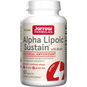 Alpha Lipoic Sustain with Biotin - 120 tabs - Nuvalia