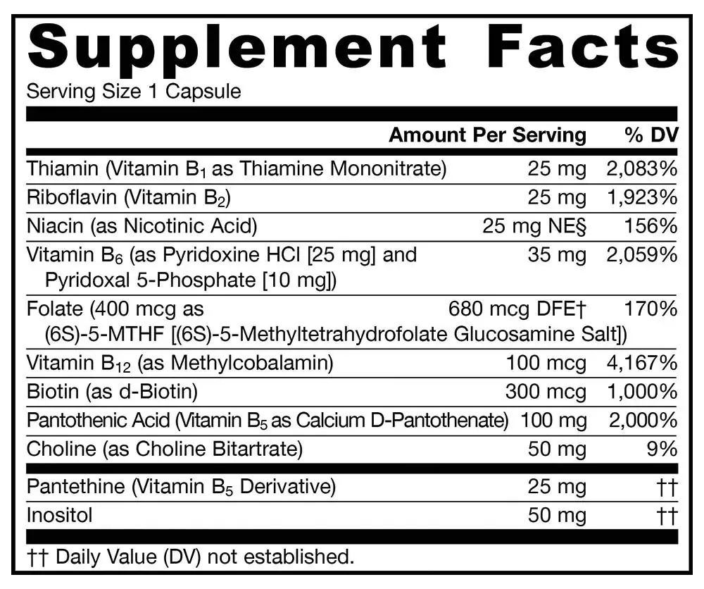 B-Right® - Jarrow Formulas | 100 vegán kapszula – Kép 2