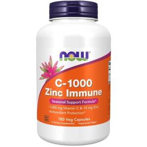C-1000 Zinc Immune - 180 vcaps - Nuvalia