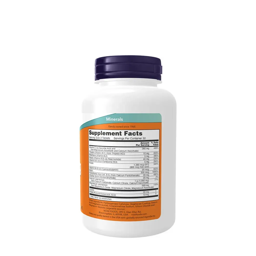 Cal-Mag B-komplexszel és C-vitaminnal – 100 tabletta – Kép 2