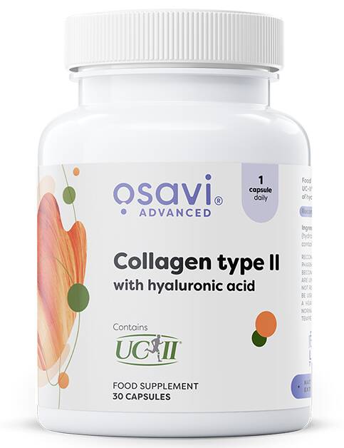 Collagen Type II with Hyaluronic Acid - 30 caps - Nuvalia