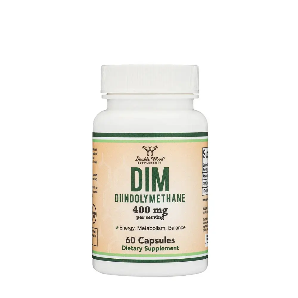 Double Wood Supplements DIM (60 Capsules) - Nuvalia