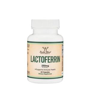 Double Wood Supplements Lactoferrin (60 Capsules) - Nuvalia