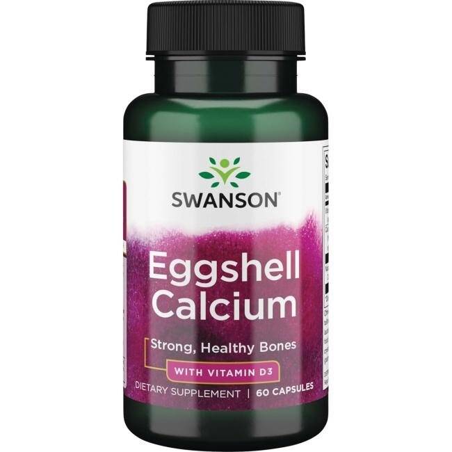 Tojáshéj-kalcium D-3-vitaminnal – 60 kapszula – Nuvalia