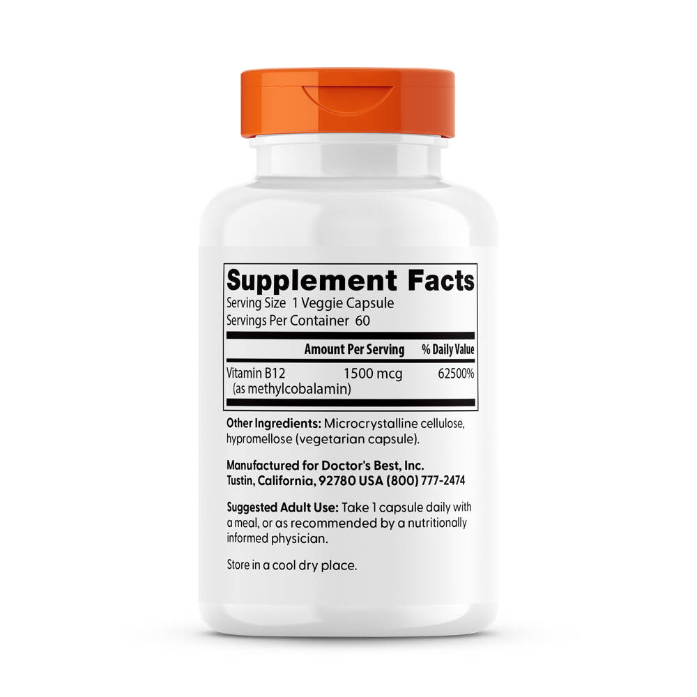Fully Active B12, 1500mcg – 60 vcaps – Kép 4