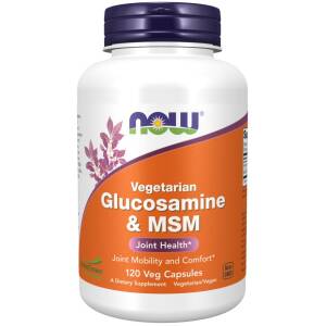Glucosamine & MSM Vegetarian - 120 vcaps - Nuvalia