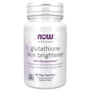 Glutathione Skin Brightener with Ceramosides - 30 vcaps - Nuvalia