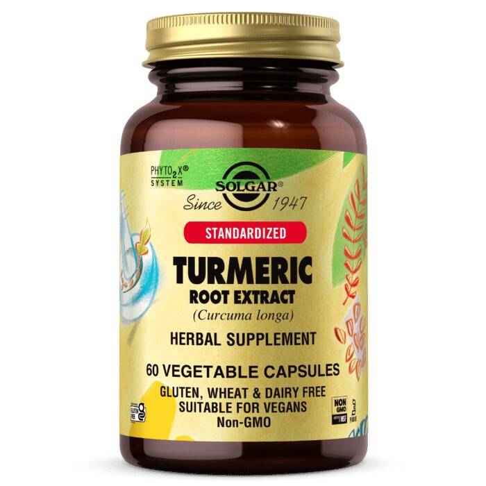 Gurkemejerodekstrakt - 60 veganske kapsler - Nuvalia