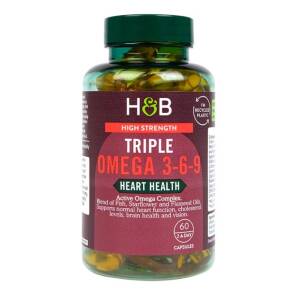 Nagy hatékonyságú hármas omega-3-6-9 – 60 kapszula – Nuvalia