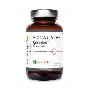 KENAY FOLATE 5-MTHF active folic acid Quatrefolic (60 caps) - Nuvalia