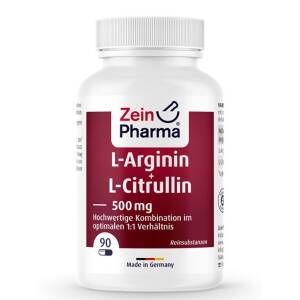 L-arginin + L-citrullin