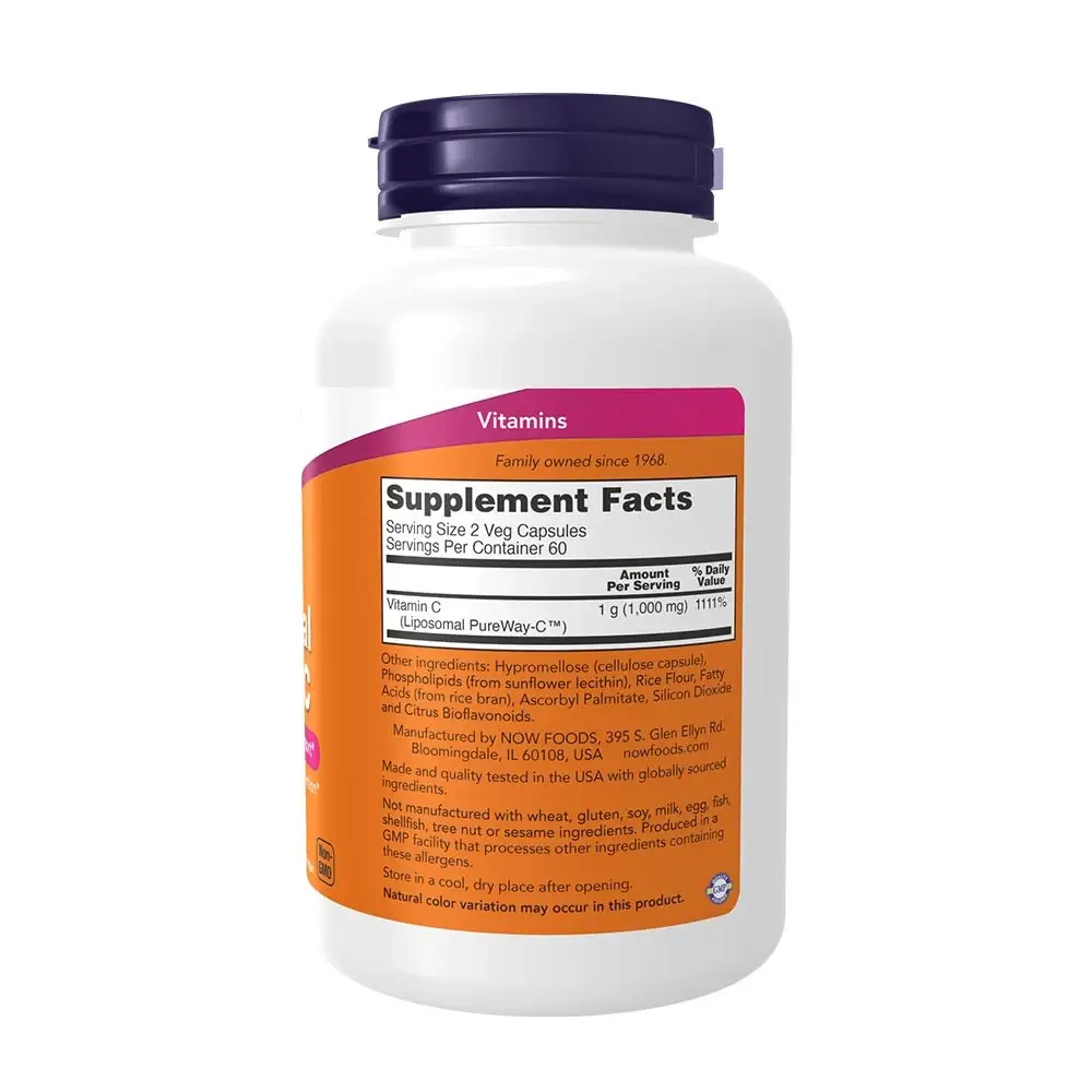 Liposomal Vitamin C – 120 vcaps – Kép 2
