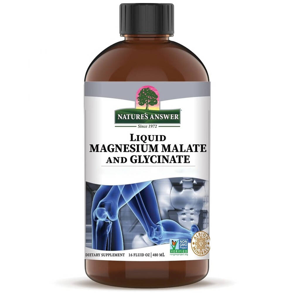 Liquid Magnesium Malate és Glycinate – 480 ml. – Kép 2