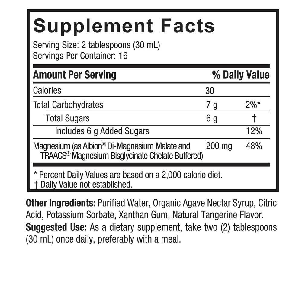 Liquid Magnesium Malate és Glycinate – 480 ml. – Kép 3
