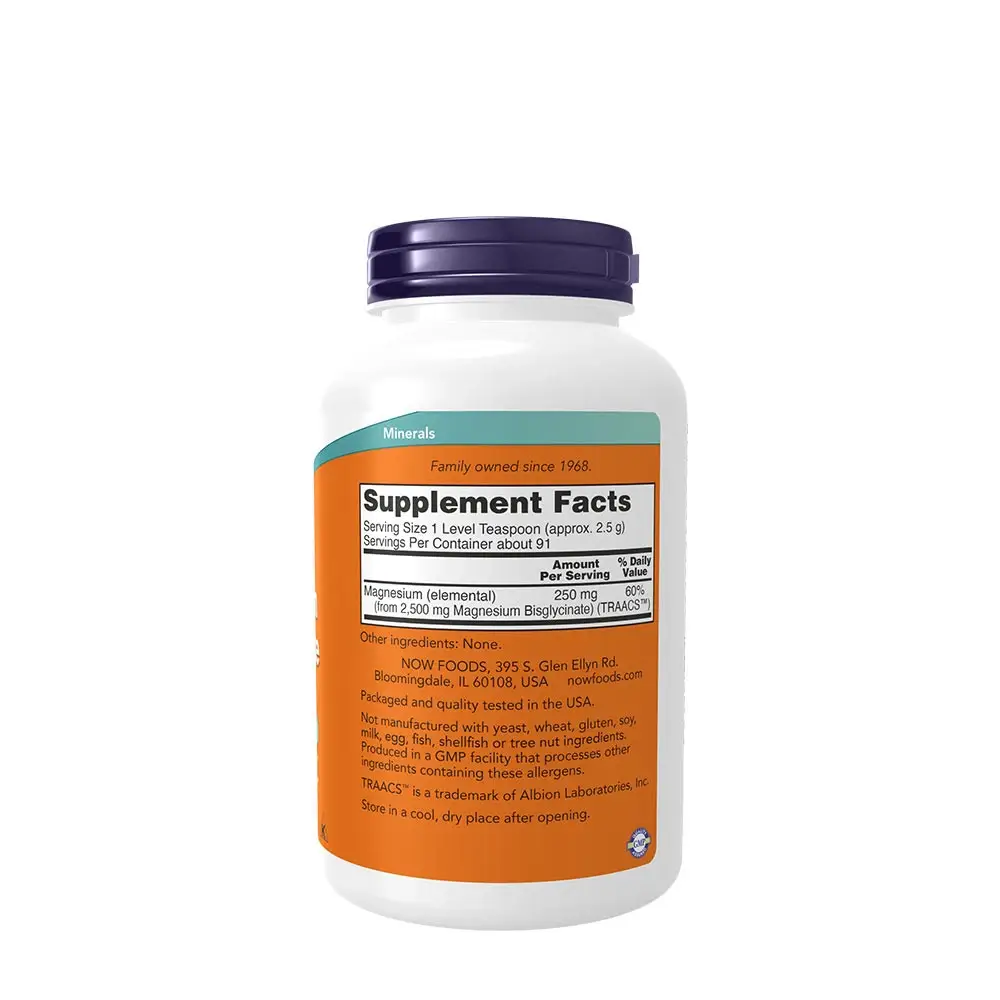 Magnesium Bisglycinate por – 227g – Kép 2