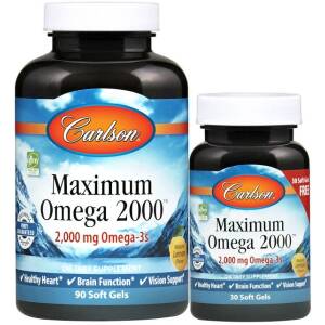 Maximum Omega 2000 – 90 + 30 lágykapszula – Nuvalia