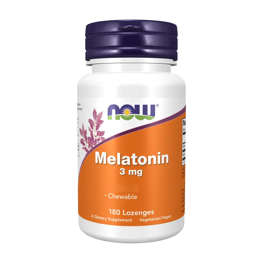 Melatonin Chewable, 3mg - 180 lozenges – Kép 4