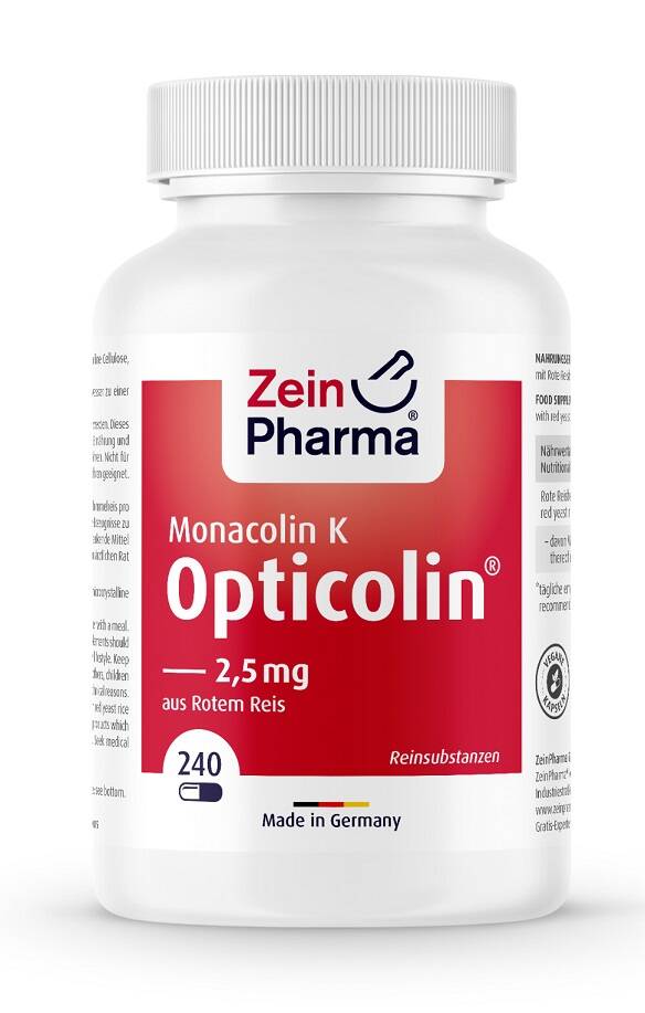 Monacolin K Opticolin – 240 vcaps – Nuvalia