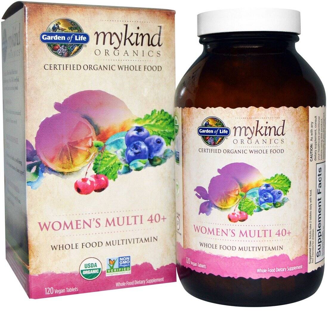 Mykind Women's Multi 40+ - 120 vegan tablets - Nuvalia