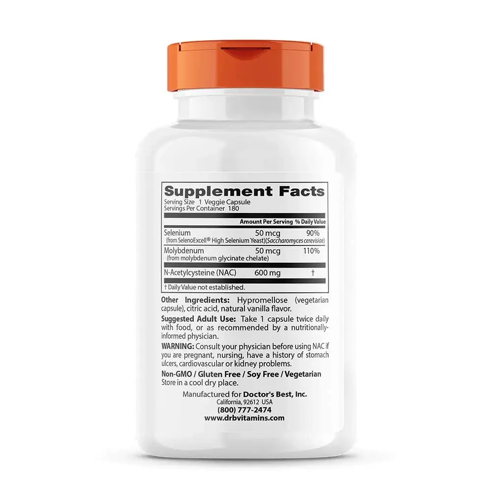 NAC Detox Regulators – 180 vcaps – Kép 2