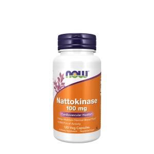 NOW Nattokinase 100 mg (120 Veg Capsules) - Nuvalia