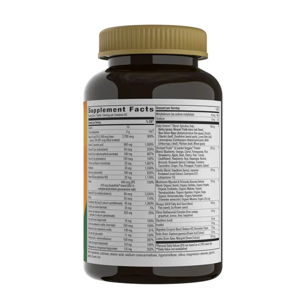 Natures Way Alive!® Max3 Potency Multivitamin (180 tabletta) – Kép 8