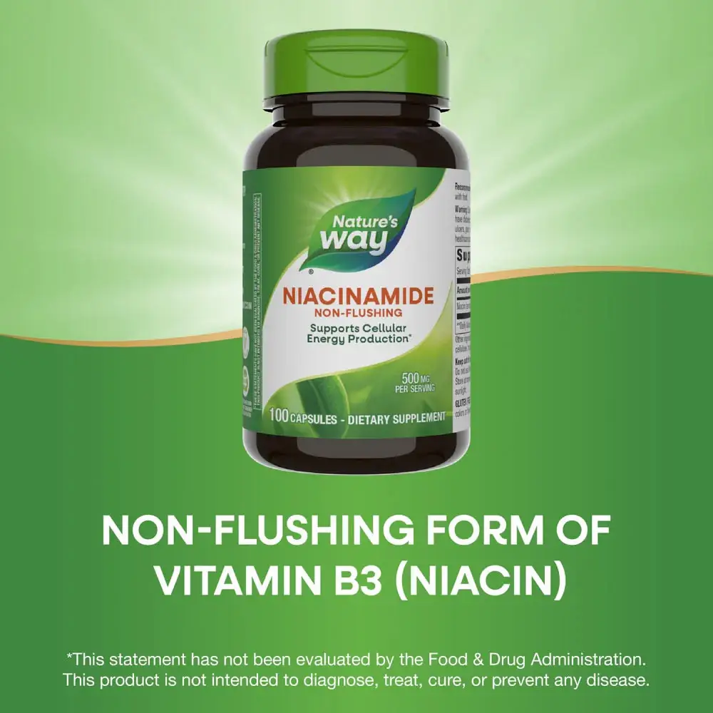 Natures Way Niacinamide (100 Kapszula) – Kép 11