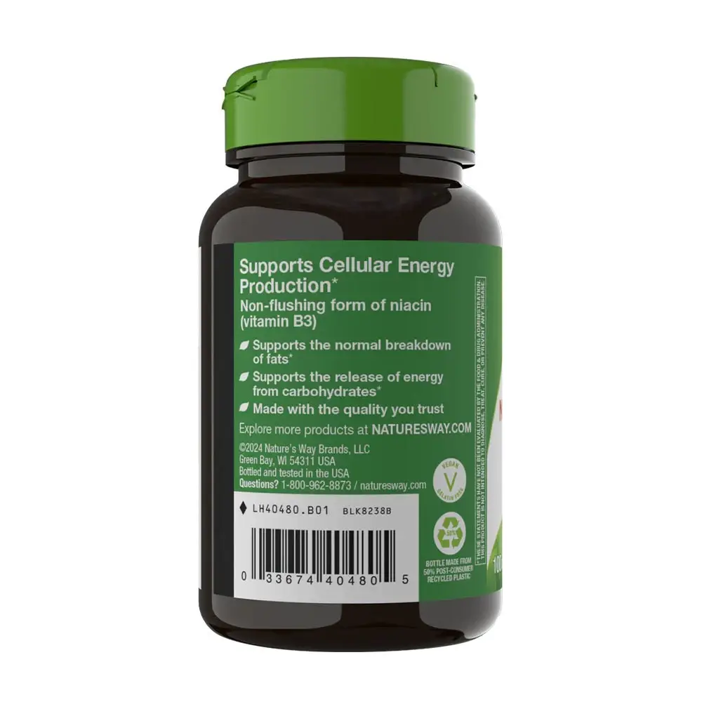 Natures Way Niacinamide (100 Kapszula) – Kép 5