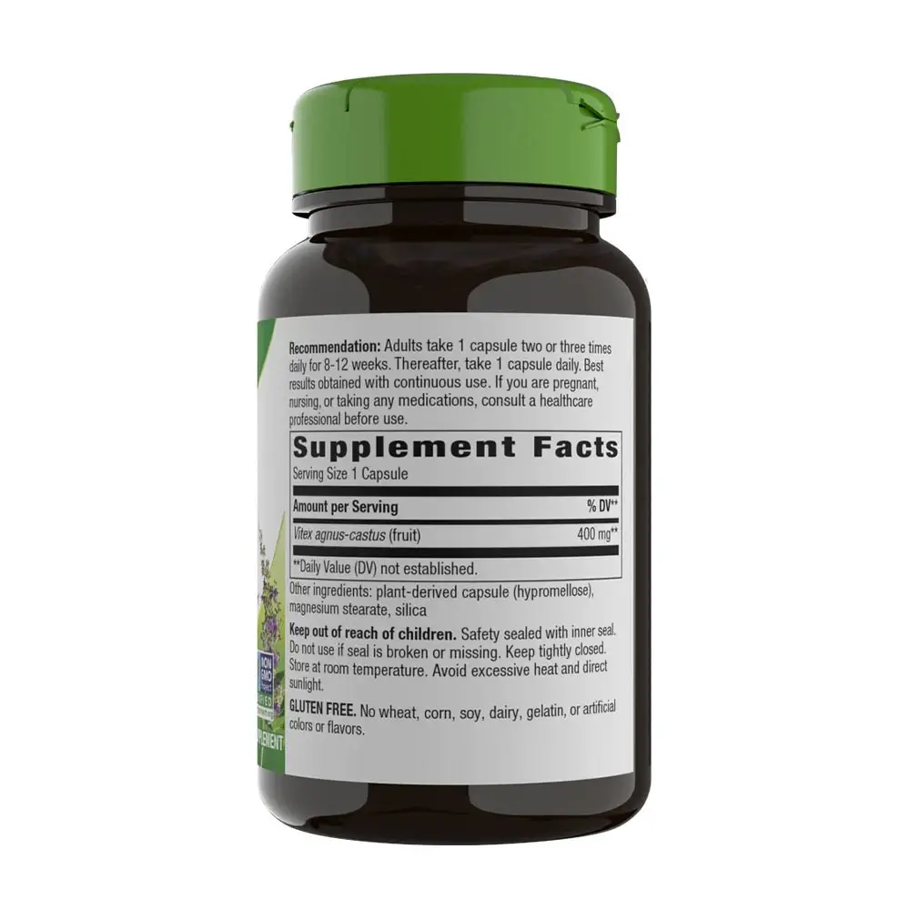 Natures Way Vitex Fruit (100 Kapszula) – Kép 4