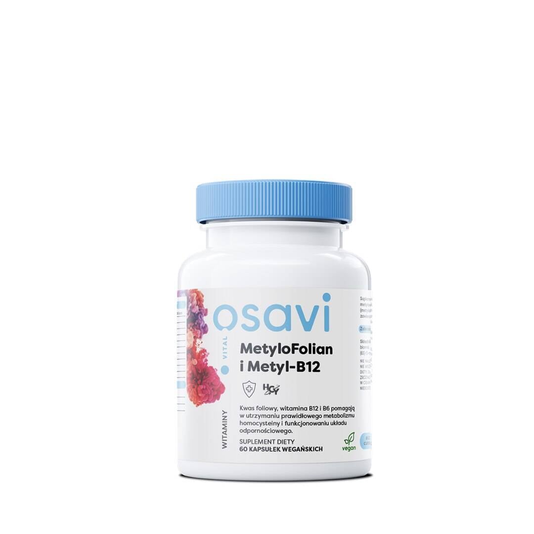 OSAVI metilfolát és metil-B12 (60 vcaps) – Nuvalia