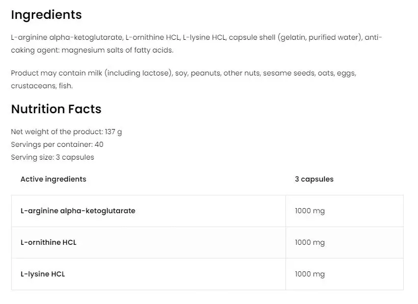Ostrovit AOL 3000 MG (120 Kapszula) – Kép 2