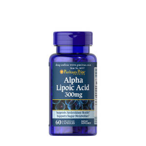 Puritan's Pride Alpha Lipoic Acid 300 mg (60 Capsules) - Nuvalia
