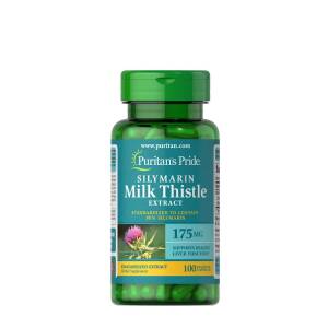 Puritan's Pride Milk Thistle Standardized 175 mg (Silymarin) (100 Capsules) - Nuvalia