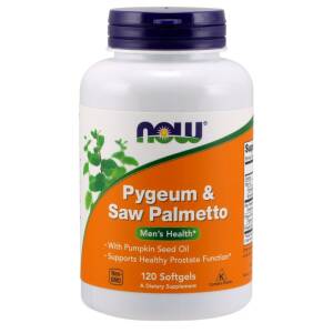 Pygeum & Saw Palmetto - 120 softgels - Nuvalia