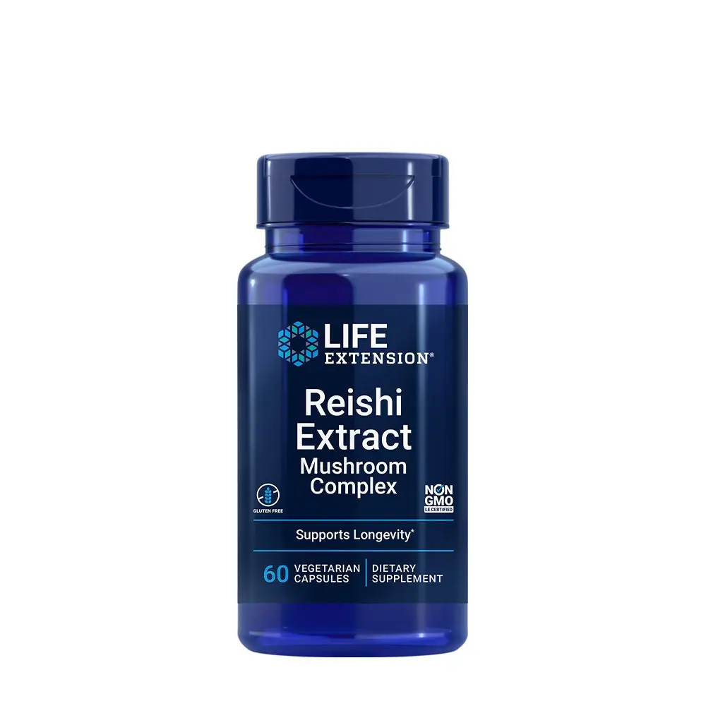 Reishi Extract Mushroom Complex - 60 vcaps - Nuvalia