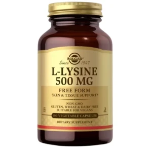 SOLGAR L-lizin 500 mg (100 kapszula) – Nuvalia