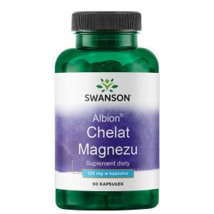SWANSON Albion Chelat Magnezu 133mg 90 kaps - Nuvalia