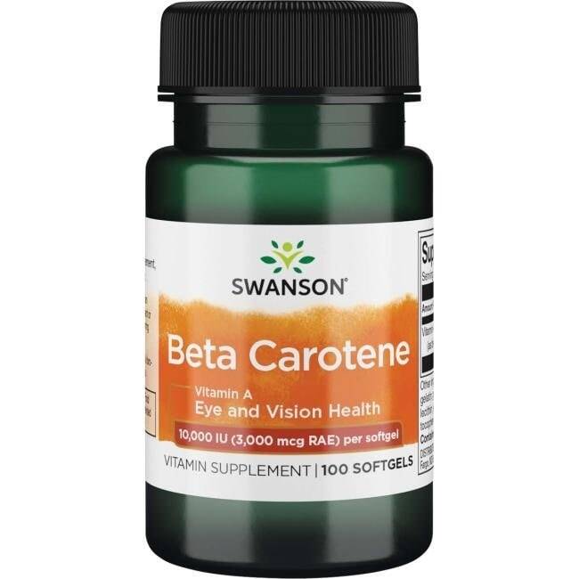 SWANSON Beta Carotene 10.000IU 100k - Nuvalia