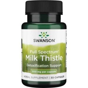 SWANSON FS Milk Thistle 500mg 30 kaps - Nuvalia