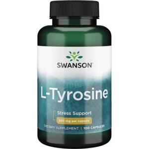 SWANSON L-Tyrozyna 500mg 100 kaps - Nuvalia