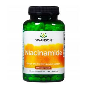SWANSON Niacyna 250 mg, 250 kapszula – Nuvalia