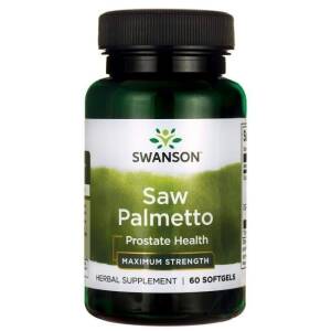 SWANSON Saw Palmetto extract 320mg 60sgels - Nuvalia