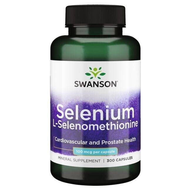 SWANSON Selen SeLECT 100 mcg, 300 kapszula – Nuvalia