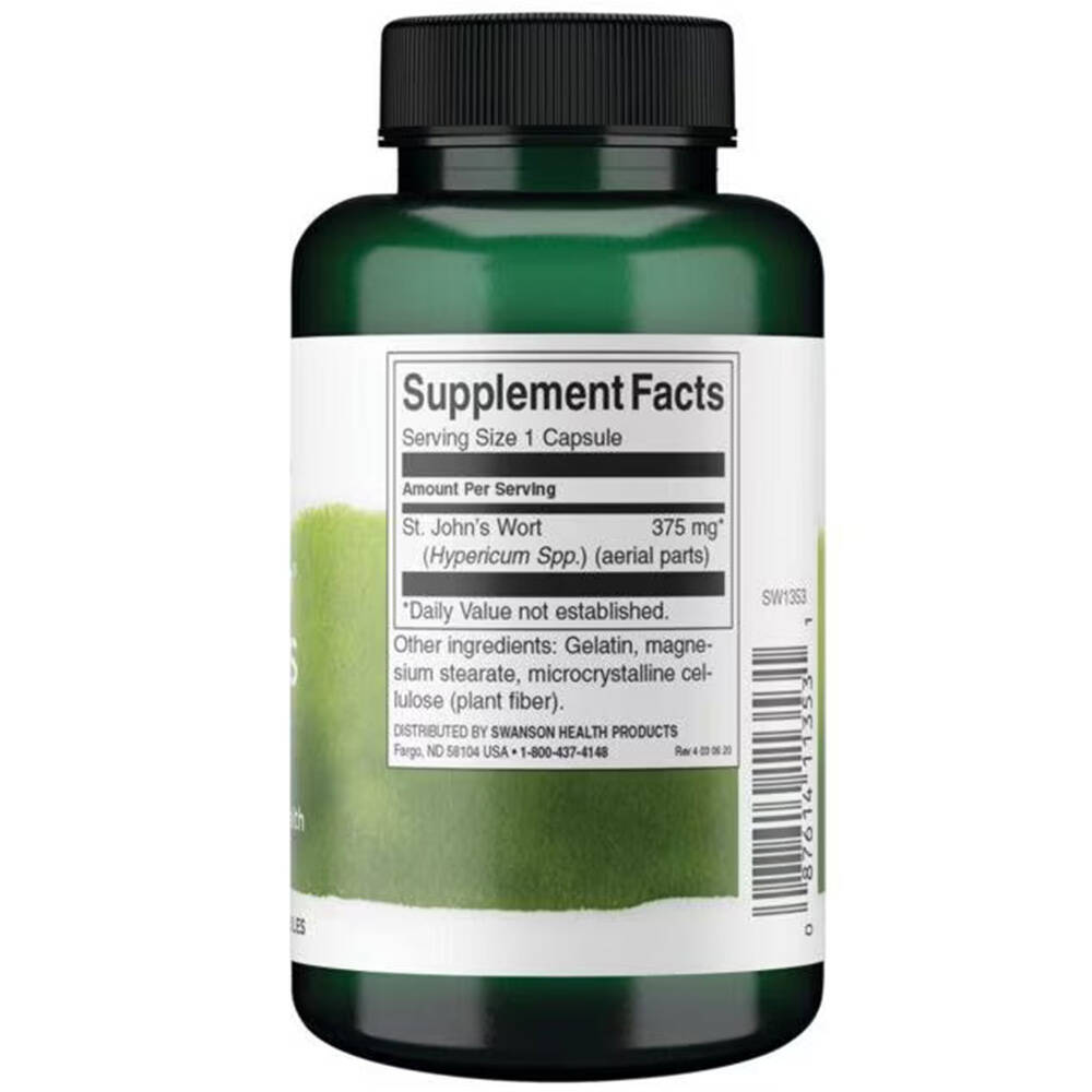 St. John's Wort, 375mg – 60 kapszula – Kép 3