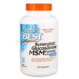 Synergistic Glucosamine MSM Formula with OptiMSM - 180 caps - Nuvalia