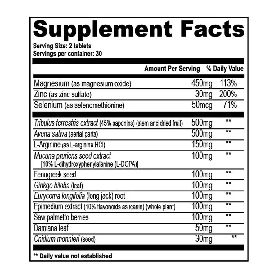 Testrol – 60 tabletta – Kép 4