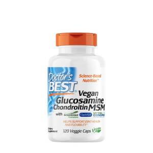 Vegan Glucosamine & Chondroitin & MSM - 120 vcaps - Nuvalia