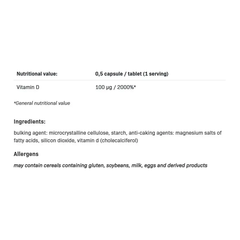 Vit D3 8000 – 120 tab – Kép 2